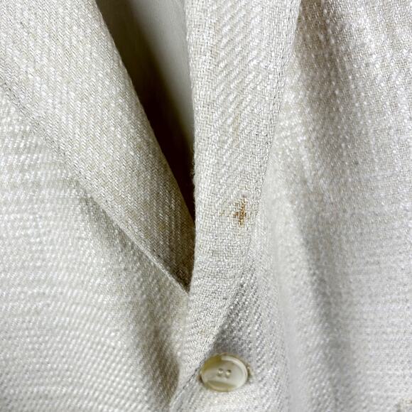 Levi Strauss Tailored Classics Vintage Cream Blazer – Classic Fit,‎ L - Picture 3 of 12